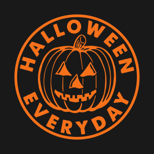 Halloween Everyday Orange Graphic T-Shirt