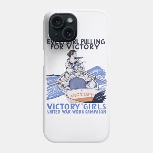 Victory poster, recruiting women Phone Case