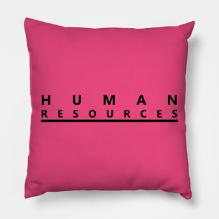 HUMAN RESOURCES (b) Pillow