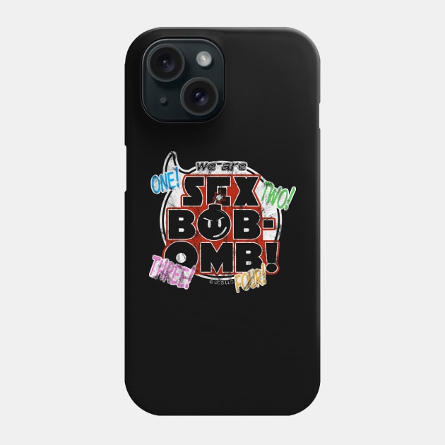 We Are Sex Bob-Omb! Phone Case by LazyDayGalaxy