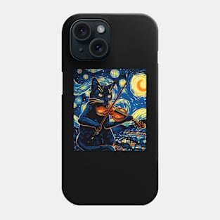 Cat Starry Night Stellar Stories Phone Case