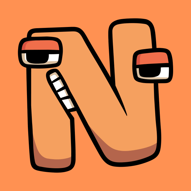 N | Alphabet Lore by Mike Salcedo