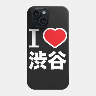 I love shibuya Phone Case