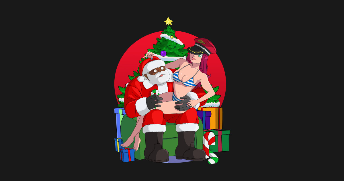 Black Santa Claus Funny Christmas Black Santa Claus