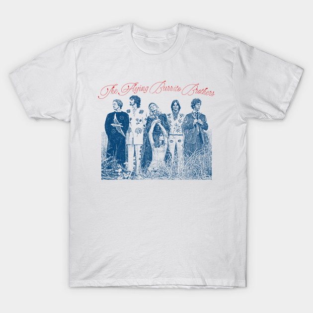 The Flying Burrito Brothers /// Original Retro Design - Gram Parsons - T-Shirt