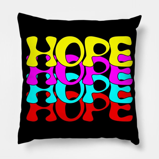 Hope Hope Kpop Tee, Funny K- pop Korean Style Gift Clothing Pillow by Printofi.com