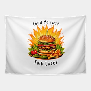 Gourmet Delights: Cannabis-Infused Fries and Burger Tapestry