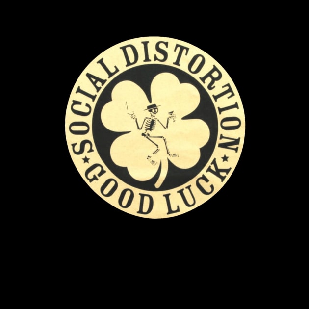 Social Distortion Good Luck Cool by Bone Perez