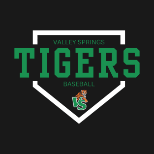 Valley Springs Baseball Green T-Shirt