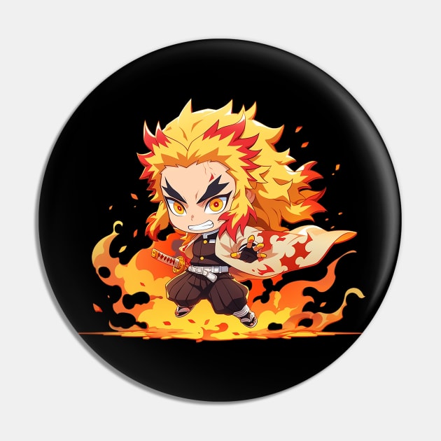 rengoku Pin by sample the dragon