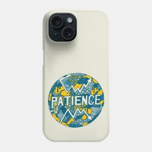 Retro Wave Circle of Patience Phone Case