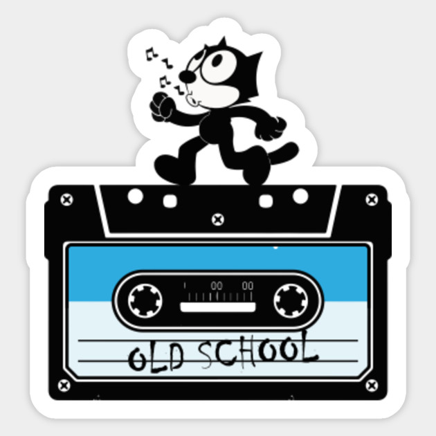 Felix The Cat Old School Felix Old School Comix Cartoon Black Wh
