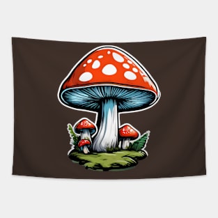 Mushrooms Tapestry