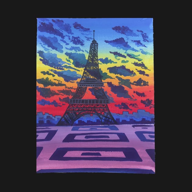 Eiffel  tower by brought2life