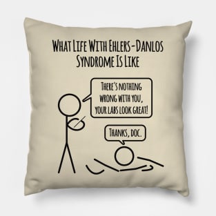 Life With Ehlers Danlos Syndrome: Labs Look Great Pillow