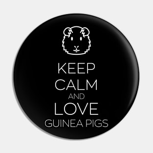 Keep Camp & Love Guinea Pig | Guinea Lover Pin