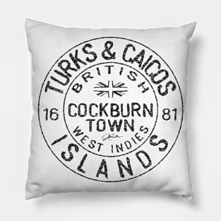 Cockburn Town, Turks & Caicos Islands, British West Indies Pillow