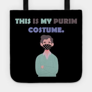 This Is My Purim Costume T-Shirt Tote