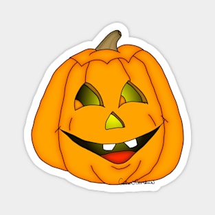 Jack o' Lantern 1 Magnet