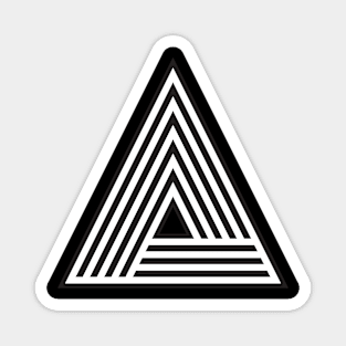 Triangle artwork Magnet