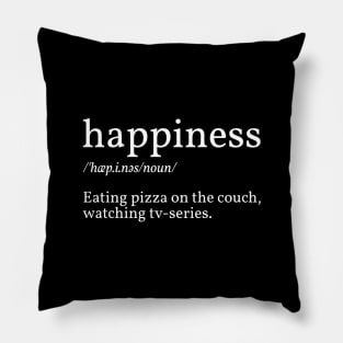 Happiness definition Pillow