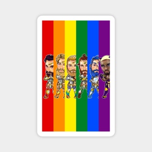 Chibi Flag Pride Magnet