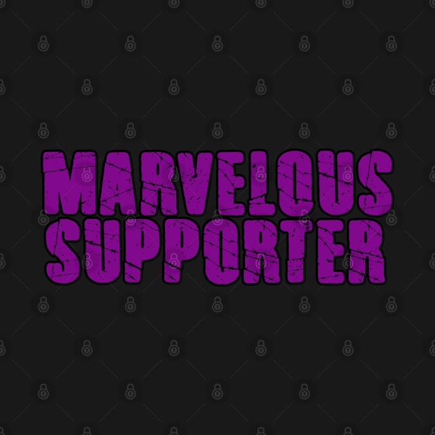 Marvelous Supporter by MaxMarvelousProductions