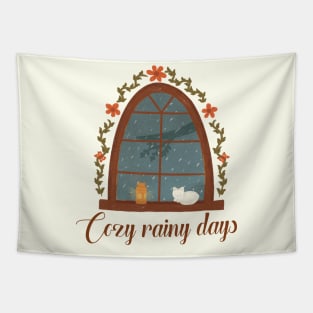 Cozy rainy days! Tapestry