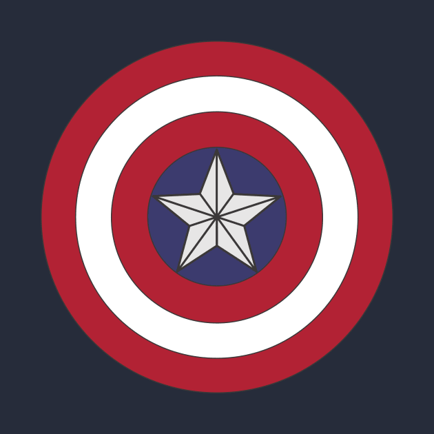 Captain Rogers Shield by IORS