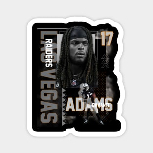 Las Vegas Raiders Davante Adams 17 Magnet