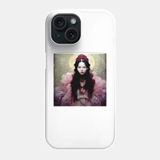 Pink Rose Faerie by Kim Turner Art Phone Case