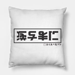 Upside down Japanese Pillow