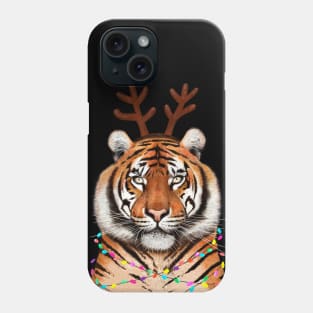 Christmas tiger Phone Case