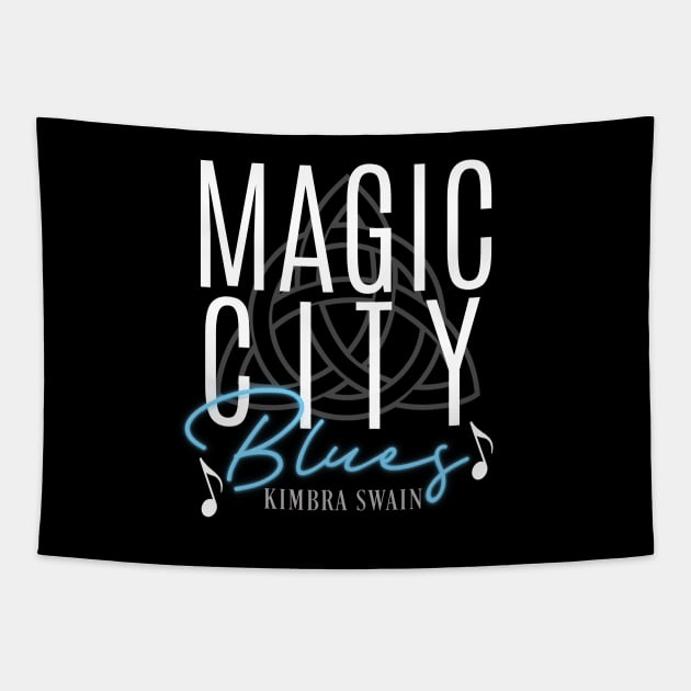 MC Blues Club Logo Tapestry by KimbraSwain