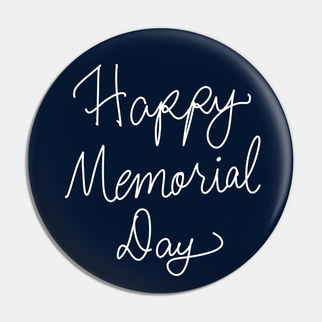 Happy Memorial Day Pin by ShopBuzz