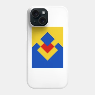 Derby County Yellow, Blue, Red 1990 Sleeve Phone Case