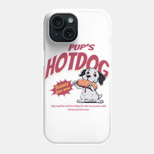 Dog and Hot dog 7108 Phone Case