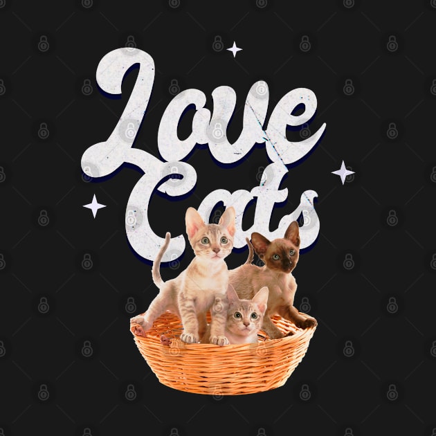 LOVE CATS by madeinchorley