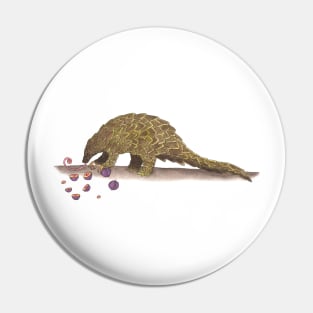 P is for Pangolin Pin