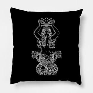 Antique Mermaid Pillow