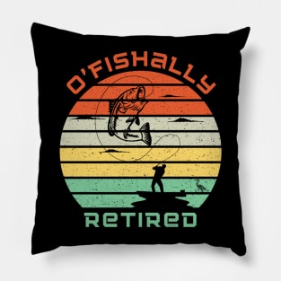 O'Fishally Retired Pillow