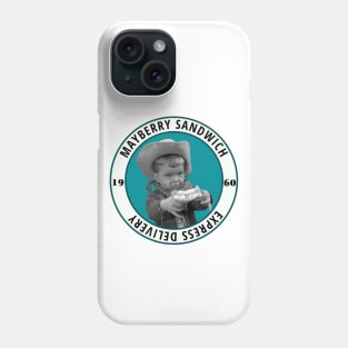 Andy Griffith Clint  Howard  as Leon  the  Sandwich Kid Phone Case