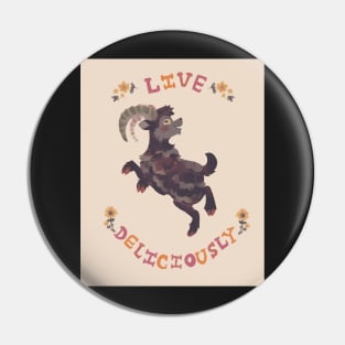 Live Deliciously Pin