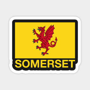 Somerset County Flag - England Magnet