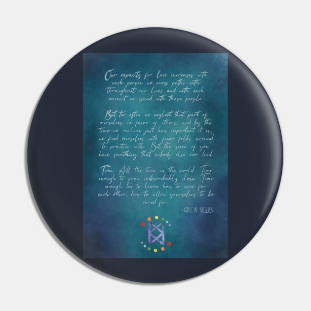 Our Capacity For Love Pin by Aymzie94