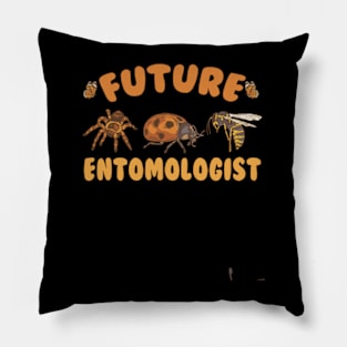 Future Entomologist Gifts Entomology Bug / Nature Lover Gift Pillow