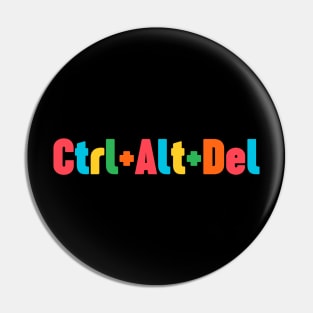 Ctrl alt delete Pin