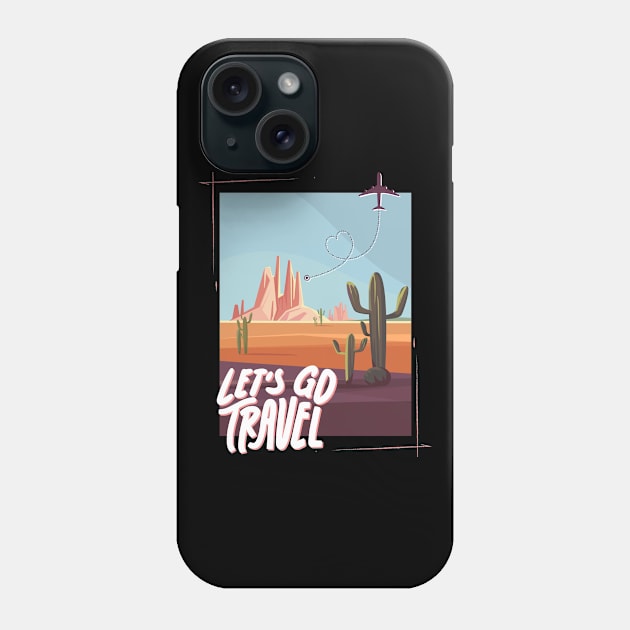 Love travel Your Life is the best Adventure Explore the world travel lover summer Phone Case by BoogieCreates