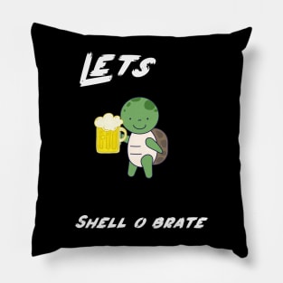 Let's shell o brate! Pillow