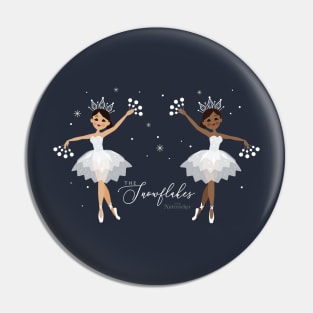 The Nutcracker's Snowflakes Pin